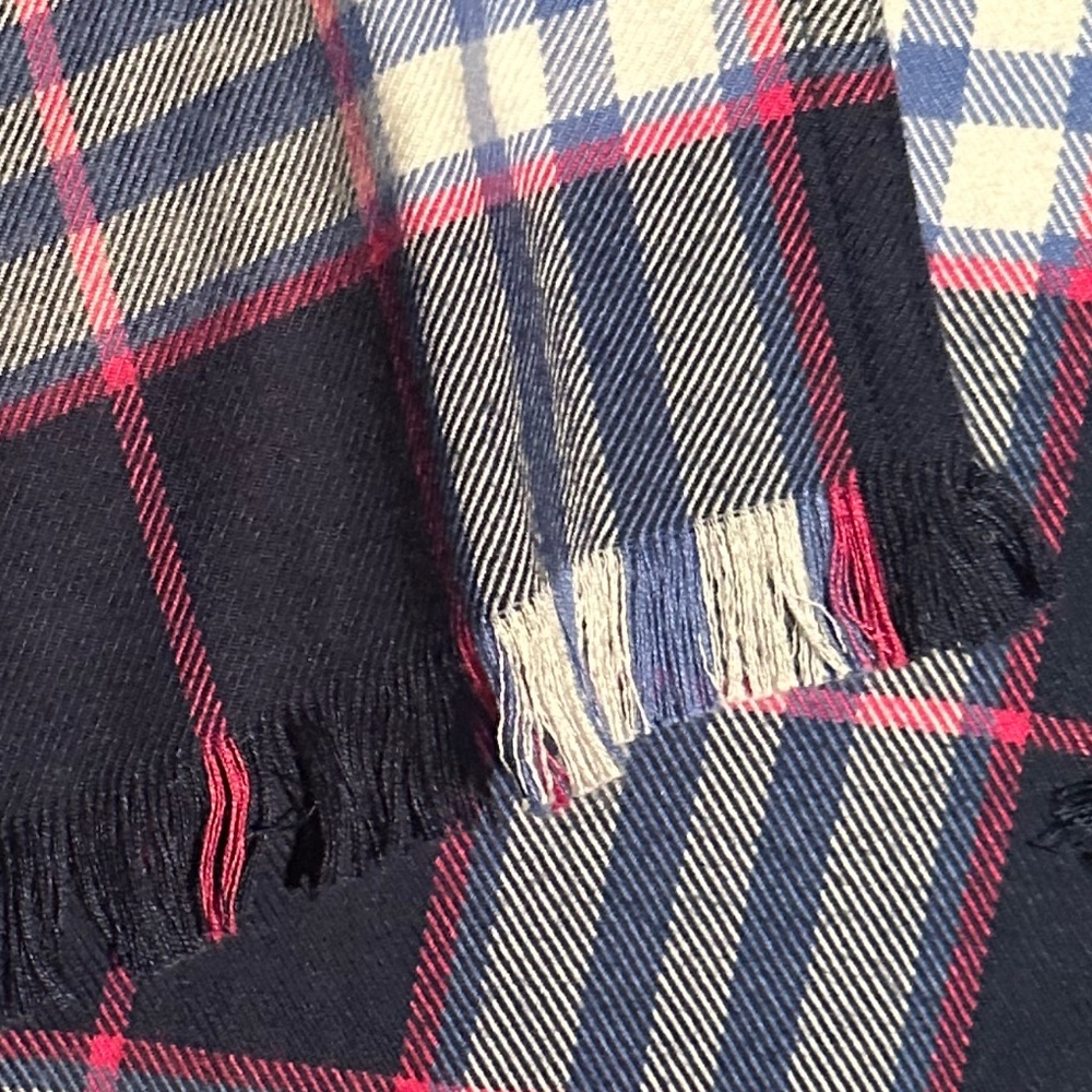 Loft Plaid Wrap - image 4